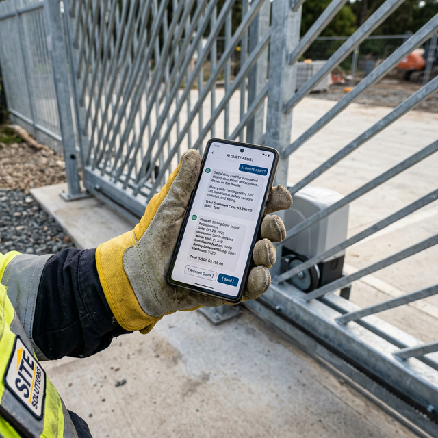 Chat de presupuestos desde la finca